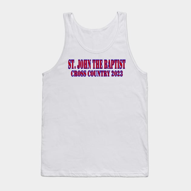 Cross country team logo Tank Top by Woodys Designs